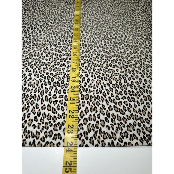 Chico's Leopard print Batwing Sleeve Tie Neck Blouse Size‎ 3 - Picture 3 of 8